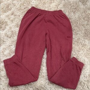 Red Pink Victorias Secret Sweatpants